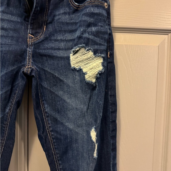 Express Fashion Distressed Boyfriend Jeans - Picture 6 of 6